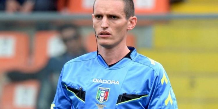 L'arbitro Daniele Minelli