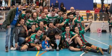 ASD FUTSAL TERNANA, tutti in gruppo per festeggiare i successi stagionali