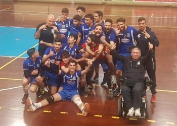 La formazione del CLT di Volley vittoriosa nella gara 1 dei Play Off per la promozione in B