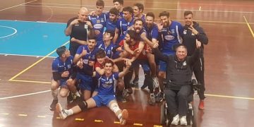 La formazione del CLT di Volley vittoriosa nella gara 1 dei Play Off per la promozione in B