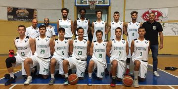 Una recente formazione della Virtus basket Ferretti