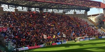 I tifosi del Pisa a Trieste