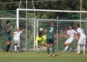 Il primo gol realizzato da Salzano in una foto di A.Mirimao da pagina fa Ternana Calcio