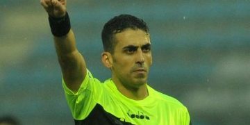 Mario Vigile, l’arbitro di Ternana vs Potenza . Foto da calabriadirettanews.it