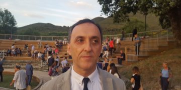 Giorgio Armillei, ex assessore alla cultura, a Carsulae