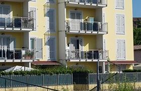 La palazzina in via Papa Benedetto II, a Terni