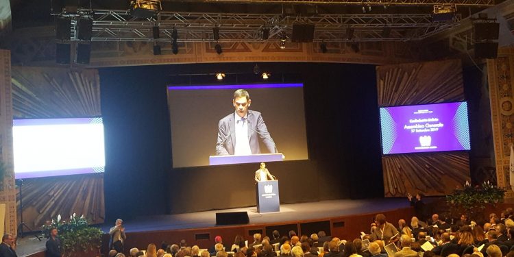 Antonio Alunni: la relazione all'assemblea annuale della Confindustria dell'Umbria