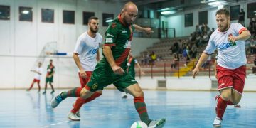 Francesco Almadori, autore di una tripletta ( foto A. Marsili )