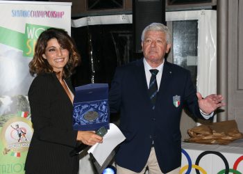 Samanta Togni ha presentato il Gran Galà dello Sport a Piediluco