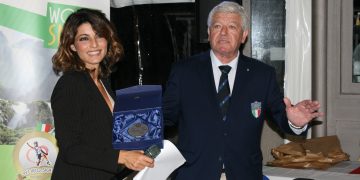 Samanta Togni ha presentato il Gran Galà dello Sport a Piediluco