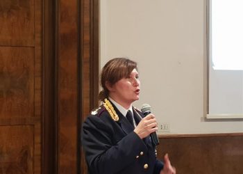 La dirigente della polizia stradale di Terni, Katia Grenga