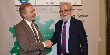 Morlandi e Giovagnola, il top management del BCC Umbria