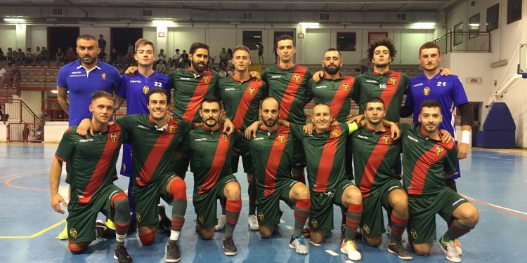La squadra della Futsal TERNANA che ha battuto il CLT per 6-1 ( foto Michele Pettorossi )