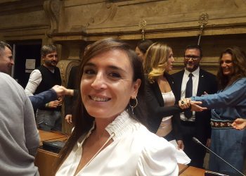 La senatrice Valeria Alessandrini