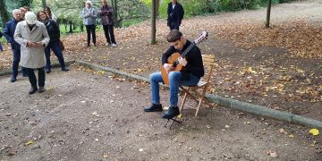 Elia Portarena  ha suonato al parco Le Grazie