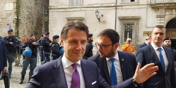 Giuseppe Conte a Narni