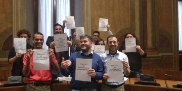 Il gruppo consiliare del Movimento 5 stelle