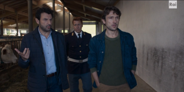 Riccardo Leonelli con Enrico Ianniello e Gianmarco Pozzoli