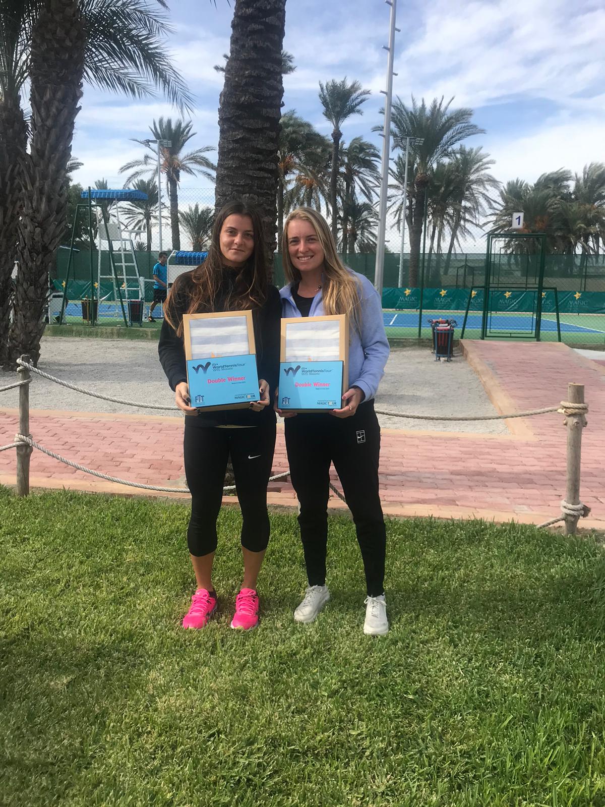 TENNIS ANGELICA RAGGI IN COPPIA CON CARLA TOULY SI AGGIUDICA IL TORNEO