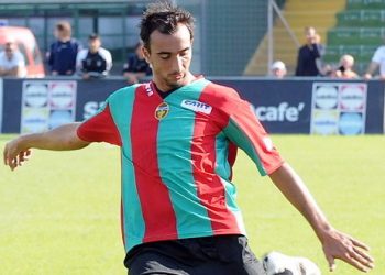 Alessandro Cibocchi, autore del primo dei due gol dei rossoverdi con cui hanno battuto la Paganese  ( 2007-2008 )