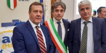 Francesco Ferranti con Francesco Tiberi e Andrea Zaccone.