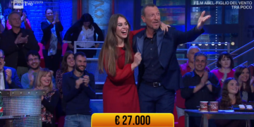 Ilaria Rossini con Amadeus