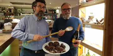Andrea Barbaccia con Corrado Diotallevi