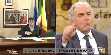 Massimo Giletti e Marco Polimeni