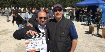 Daniele Poli con Federico Moccia