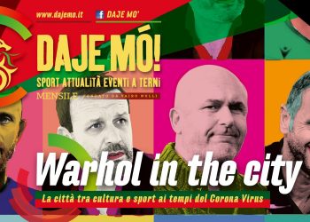 la copertina del numero di marzo di " Daje Mó "