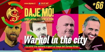 la copertina del numero di marzo di " Daje Mó "