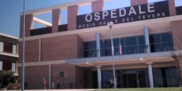 L'ospedale Media valle del Tevere, a Pantalla