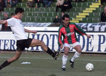 Marco Schenardi in una foto di Vairo Nulli, autore di una doppietta nel match del 2000/01