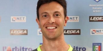 Daniele Paterna di Teramo, uno dei cinque fischietti che saranno promossi nella Can A/B