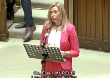 La parlamentare della Lega Elena Murelli