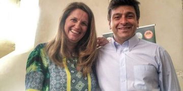 Silvia Bernardini con Francesco De Rebotti