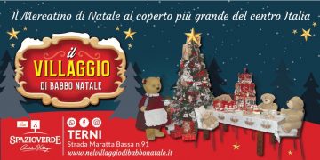 La locandina de " Il Villaggio di Babbo natale "