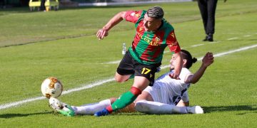 Cesar Falletti, il cannoniere principe della Ternana ( foto A. Mirimao )