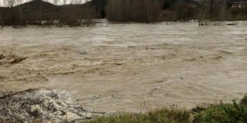 Il fiume Paglia a Orvieto Scalo