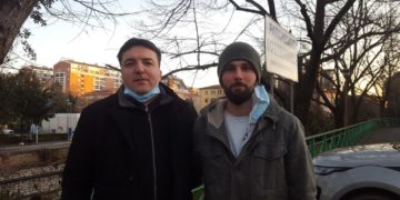 Pierluigi Rainone e Simone Rizzo di S.O.S. verde pubblico Terni