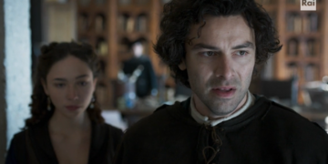 Matilda De Angelis e Aidan Turner