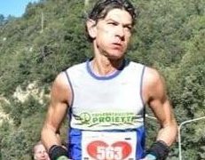 Maurizio Proietti durante l'Ultima Maratona di San Valentino