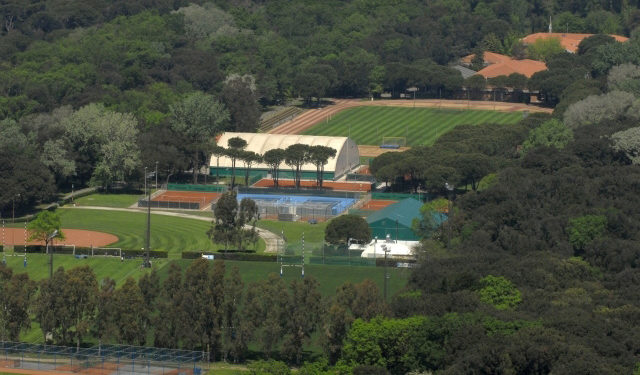 Il Centro Coni di Tirrenia  dove la Ternana svolgerà per tre settimane il suo ritiro estivo