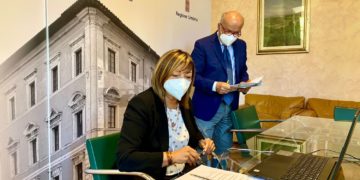 DONATELLA TESEI E  ENRICO MELASECCHE