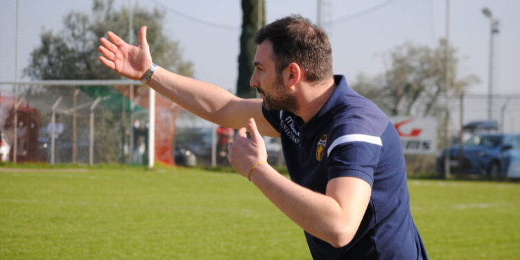 Il tecnico rossoverde, Marco Migliorini, foto di A.Mirimao da Ternanacalcio.com