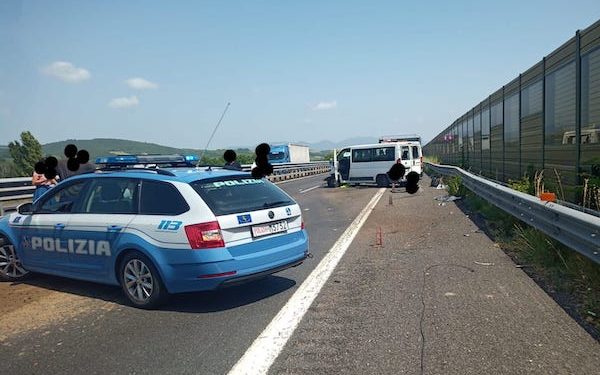 INCIDENTE A ORVIETO SULLA A1