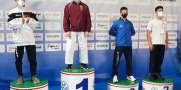 Francesco Rossi, ottimo terzo ai tricolori cadetti di kata