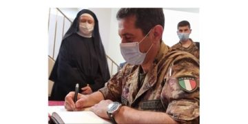 IL GENERALE FIGLIUOLO A CASCIA