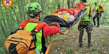 IL SALVATAGGIO DELLE DUE ESCURSIONISTE SUL CMMINO DI FRANCESCO