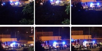 IL LUOGO DELL'INCIDENTE E L'ARRIVO DEI SOCCORSI